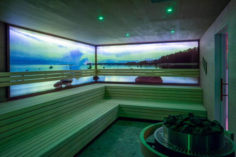 Panoramic sauna