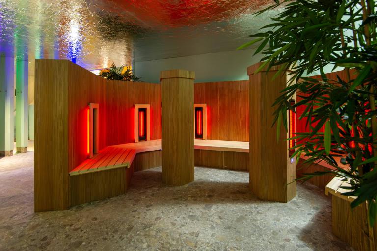 Panoramic sauna