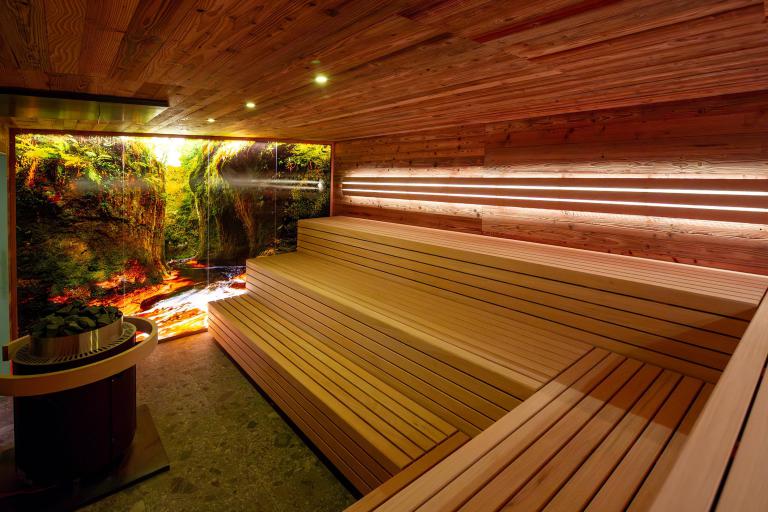 Panoramic sauna