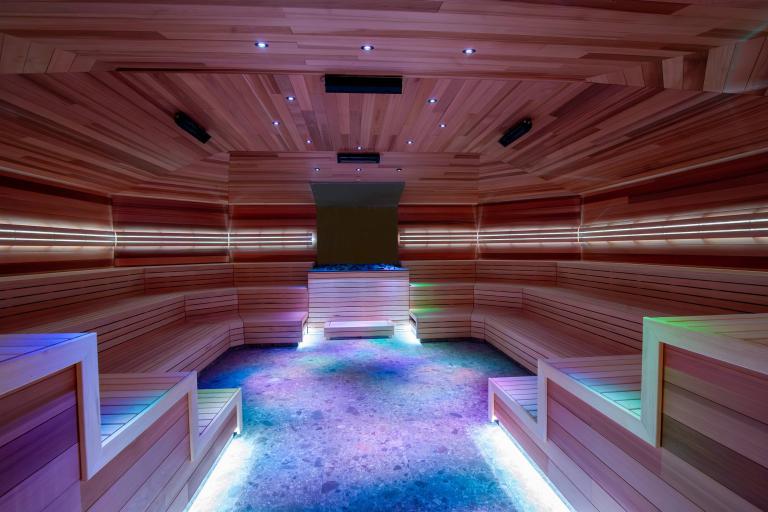 Panoramic sauna