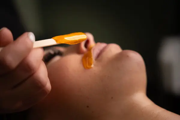 Upper lip or chin waxing